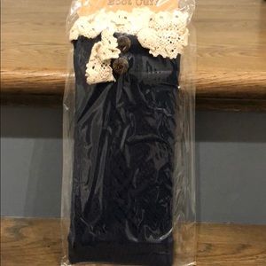 Boot Cuffs Lace Top